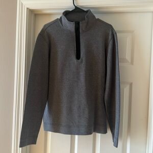 NWOT Banana Republic Men’s Long Sleeve Quarter Zip Size LARGE